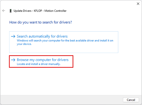 Driver Browse