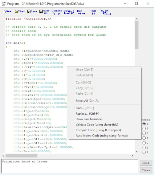 Context Menu